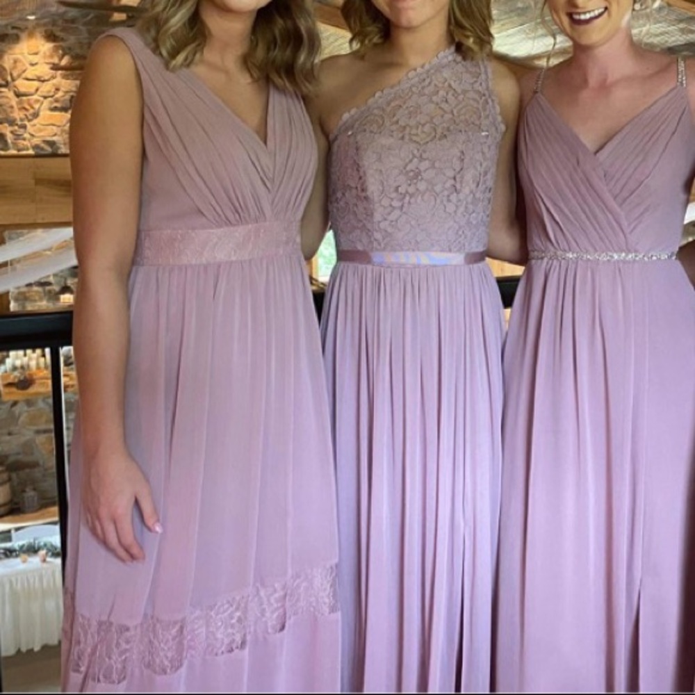 David’s Bridal QUARTZ bridesmaids dress size 4